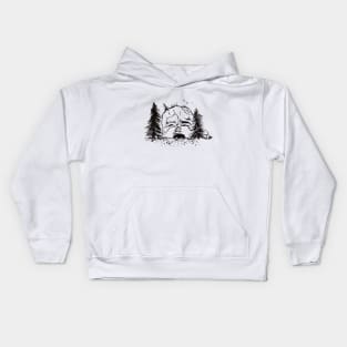 Cave of the Crying Babe Kids Hoodie